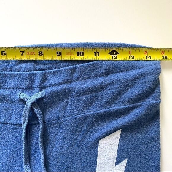 Wildfox Blue Lightning Bolt Joggers Sweatpants XS - Picture 5 of 7